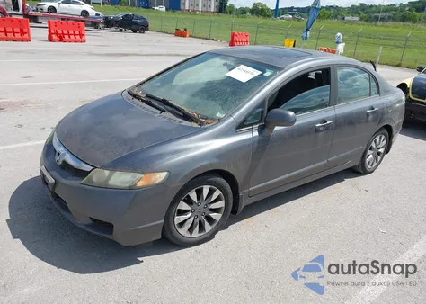 2009 Honda Civic Ex из США, поврежденный, VIN 19XFA16889E007115